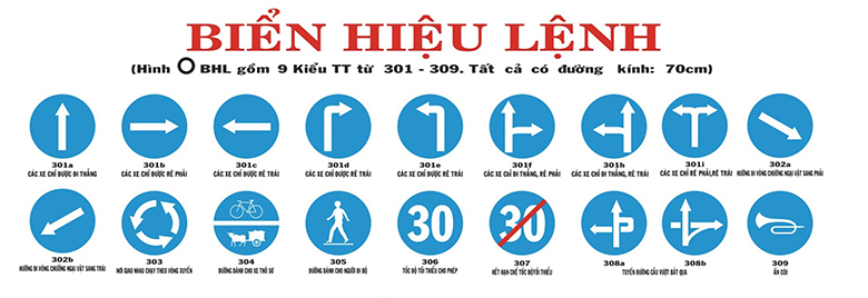 Tín hiệu bằng hình thức ra hiệu lệnh - Các loại cử chỉ chuẩn mực trên sân